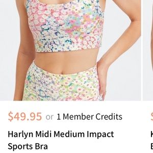 ✨3 for $40✨ Fabletics Harlyn Midi Medium Impact Reversible Sports Bra